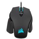 Corsair M65 RGB ULTRA myszka Po prawej stronie USB Typu-A Optyczny 26000 DPI Corsair