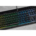 Corsair K55 RGB PRO klawiatura Gaming USB QWERTZ Niemiecki Czarny Corsair