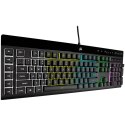 Corsair K55 RGB PRO klawiatura Gaming USB QWERTZ Niemiecki Czarny Corsair