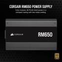 Corsair RM650 moduł zasilaczy 650 W 24-pin ATX ATX Czarny Corsair