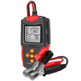 Qoltec 52484 Cyfrowy tester akumulatora z wyświetlaczem LCD | 12V | 24V | 3Ah-200Ah Qoltec