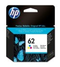 HP 62 oryginalny wkład atramentowy trójkolorowy Hewlett-Packard