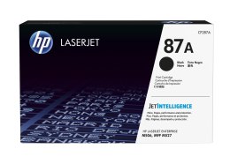 HP 87A oryginalny wkład z czarnym tonerem LaserJet Hewlett-Packard