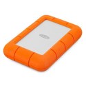 LaCie Rugged Mini zewnętrzny dysk twarde 2 TB 5400 RPM Micro-USB B 3.2 Gen 1 (3.1 Gen 1) Pomarańczowy, Srebrny LACO