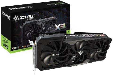 Karta graficzna INNO3D GeForce RTX 4070 SUPER ICHILL X3 INNO3D