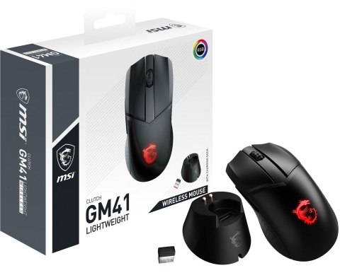 MYSZ MSI CLUTCH GM41 LIGHTWEIGHT WIRELESS MSI