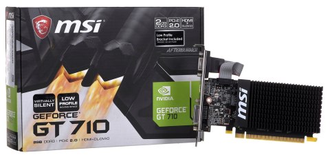 MSI GF GT 710 2048MB DDR3/64b V/H/D PCI-E LP MSI