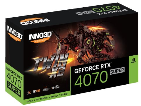 Karta graficzna INNO3D GeForce RTX 4070 SUPER TWIN X2 INNO3D