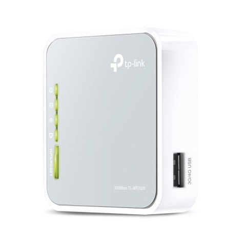 Router bezprzewodowy TP-LINK TL-MR3020/EU (3G/4G/LTE USB; 2,4 GHz) TP-LINK