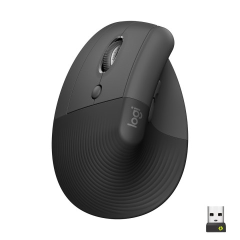 LIFT LEFT VERTICAL ERGO MOUSE -/GRAPHITE / BLACK - EMEA Logitech