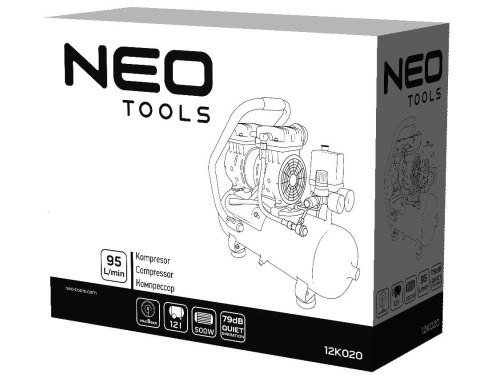 NEO tools 12K020 sprężarka NEO TOOLS