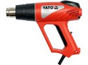 Yato YT-82291 opalarka Pistolet na gorące powietrze 500 l/min 550 °C 2000 W Czarny, Czerwony YATO