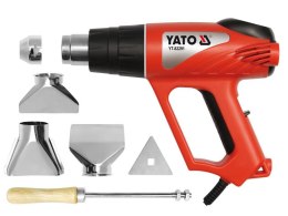 Yato YT-82291 opalarka Pistolet na gorące powietrze 500 l/min 550 °C 2000 W Czarny, Czerwony YATO