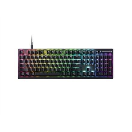 Klawiatura do gier Razer Deathstalker V2 W pełni programowalne z nagrywaniem makr w locie; N-klawiszowe przewrócenie; Wielofunkc RAZER