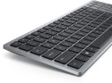 DELL KB740 klawiatura RF Wireless + Bluetooth QWERTY Angielski Szary, Czarny Dell