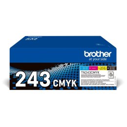 Toner Brother zestaw TN243CMYK=TN-243CMYK, 1000 str. Brother