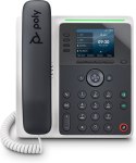 POLY Telefon IP Edge E220 z obsługą funkcji PoE POLY