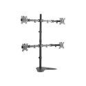 LogiLink BP0046 uchwyt / stojak do monitorów 81,3 cm (32") Biurko Stal nierdzewna LogiLink