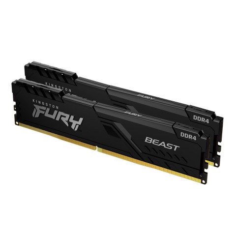 KINGSTON 32GB 2666MHz DDR4 CL16 DIMM (Kit of 2) FURY Beast Black KF426C16BBK2/32 Kingston