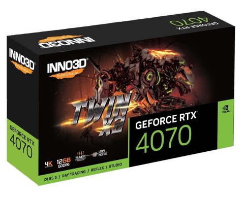 Karta graf. INNO3D RTX 4070 Twin X2 12GB INNO3D