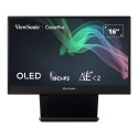 Viewsonic VP Series VP16-OLED monitor komputerowy 40,6 cm (16") 1920 x 1080 px Full HD Czarny VIEWSONIC