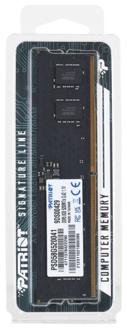 Patriot Signature DDR5 8GB 5200MHz 1 Rank x4 (PSD58G520041) Patriot Memory