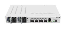 Mikrotik CRS504-4XQ-IN łącza sieciowe Zarządzany Fast Ethernet (10/100) Obsługa PoE Biały MikroTik