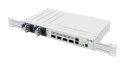 Mikrotik CRS504-4XQ-IN łącza sieciowe Zarządzany Fast Ethernet (10/100) Obsługa PoE Biały MikroTik