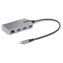 StarTech.com 5G3AGBB-USB-C-HUB stacja dokująca Przewodowa USB 3.2 Gen 1 (3.1 Gen 1) Type-C Szary Microsoft (OEM)