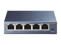 TP-Link TL-SG105 switch niezarządzalny L2 Gigabit Ethernet (10/100/1000) Czarny No name