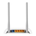 TP-Link TL-WR840N router bezprzewodowy Fast Ethernet Jedna częstotliwości (2,4 GHz) Szary, Biały TP-LINK