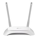 TP-Link TL-WR840N router bezprzewodowy Fast Ethernet Jedna częstotliwości (2,4 GHz) Szary, Biały TP-LINK