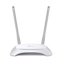 TP-Link TL-WR840N router bezprzewodowy Fast Ethernet Jedna częstotliwości (2,4 GHz) Szary, Biały TP-LINK