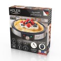 Adler AD 3058 urządzenie do smażenia naleśników 1 naleś. 1600 W Czarny, Stal nierdzewna Adler