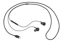 Samsung Słuchawki dokanałowe Stereo Type C, EO-IC100BBEGEU Black Samsung