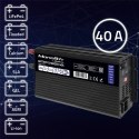 QOLTEC ŁADOWARKA DO AKUMULATORÓW LIFEPO4 AGM GEL SLA | 40A | 12V Qoltec