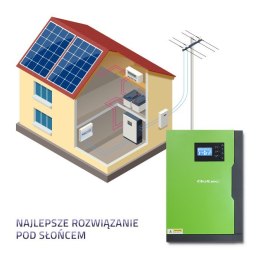 QOLTEC INWERTER SOLARNY HYBRYDOWY OFF-GRID 3,5KW | 100A | 24V | MPPT | SINUS Qoltec