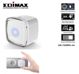 Access Point EDIMAX N300 EW-7438RPn AIR (300 Mb/s - 802.11ac) EDIMAX