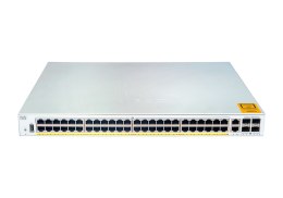 Cisco Catalyst C1000-48P-4G-L łącza sieciowe Zarządzany L2 Gigabit Ethernet (10/100/1000) Obsługa PoE Szary Cisco