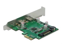 Delock PCI Express x1 Card to 2 x external USB DELOCK