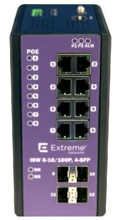 Extreme Networks ISW 8-10/100P4-SFP/8-PORT POE+ 10/100 W/4-PORT IN Extreme networks