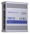 Switch TELTONIKA TSW110 5x RJ45 1000Mb/s, L2 Teltonika