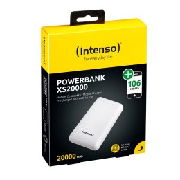 Intenso XS20000 Powerbank Zusatzakku LiPo 20000 mAh 7313552 Litowo-polimerowy (LiPo) Biały INTENSO