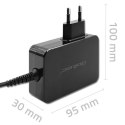 Ładowarka Qoltec 52387 GAN POWER PRO 1XUSB-C 90W 5-20V 3-4.5A CZARNA Qoltec