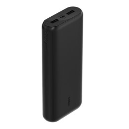 Powerbank Belkin BoostCharge 3-Port Compact Power Bank 20K with PD 20W 2xUSB-A + 1xUSB-C 20000mAh 20W Black Belkin