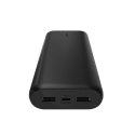 Powerbank Belkin BoostCharge 3-Port Compact Power Bank 20K with PD 20W 2xUSB-A + 1xUSB-C 20000mAh 20W Black Belkin