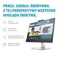 HP E24m G4 60,5 cm (23.8") 1920 x 1080 px monitor Full HD Czarny, Srebrny Hewlett-Packard