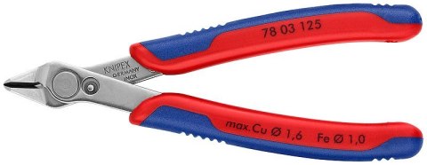 KNIPEX SZCZYPCE DLA ELEKTRONIKÓW 125mm KNIPEX