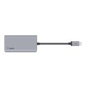 Hub Belkin Connect USB-C 4-in-1 Multiport Adapter 1x4k HDMI/2xUSB-A/1xUSB-C PD3.0 Grey Belkin