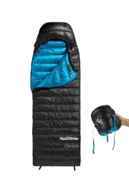 Śpiwór CW400 Envelope M Duck Down nh18c400-d-black NATUREHIKE Naturehike